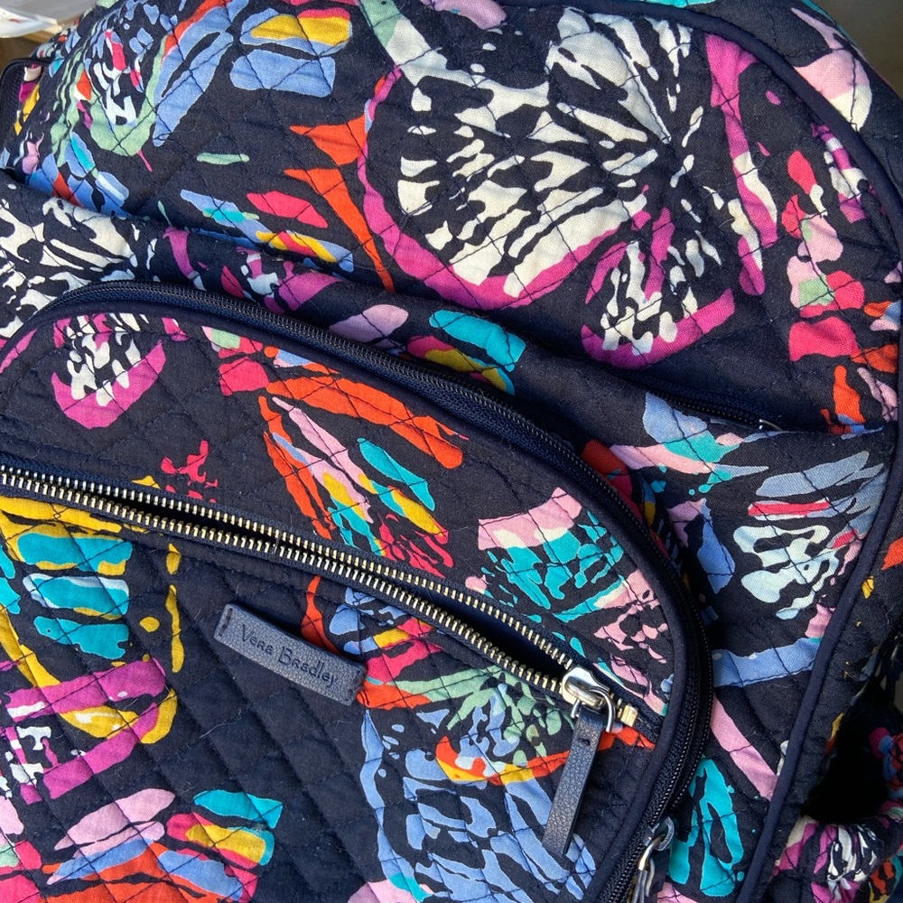 Vera Bradley Butterfly backpack